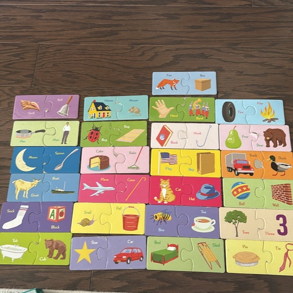 eeBoo Rhyming Puzzle Pairs - Picture 3 of 3